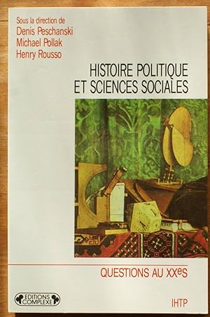 Bild des Verkufers fr Histoire politique et sciences sociales zum Verkauf von Aberbroc