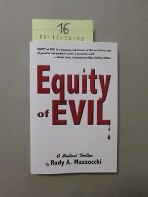 Imagen del vendedor de Equity of Evil a la venta por Bookstore-Online