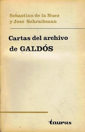 Immagine del venditore per CARTAS DEL ARCHIVO DE GALDS venduto da Librera Torren de Rueda