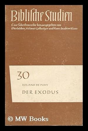 Seller image for Der Exodus for sale by MW Books Ltd.