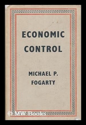Seller image for Economic Control for sale by MW Books Ltd.