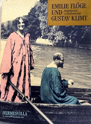 Emilie Flöge und Gustav Klimt. Doppelporträt in Ideallandschaft.