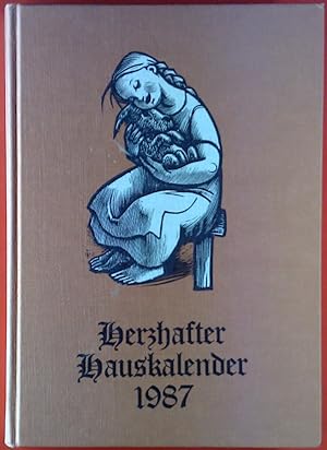 Image du vendeur pour Herzhafter Hauskalender 1987, 36. Jahrgang mis en vente par biblion2