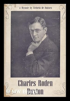 Bild des Verkufers fr Charles Roden Buxton : a Memoir zum Verkauf von MW Books