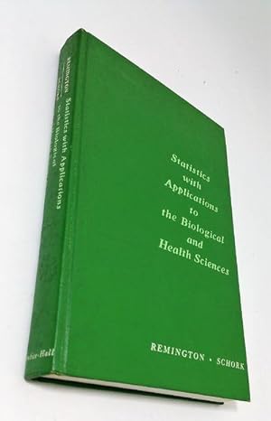 Seller image for Statistics With Applications to the Biological and Health Sciences for sale by Transition Living