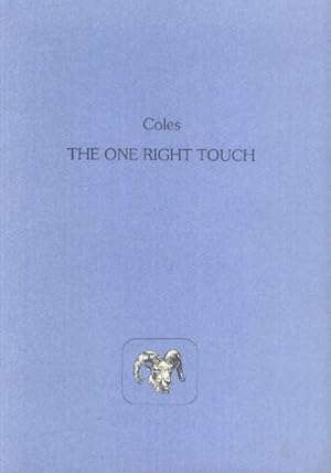 Seller image for The One Right Touch for sale by Paperback Recycler