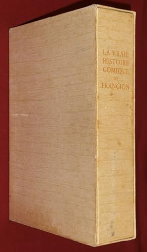 Seller image for La vraie Histoire comique de Francion. Par Charles SOREL, Sieur de Souvigny. for sale by Librairie Diogne SARL