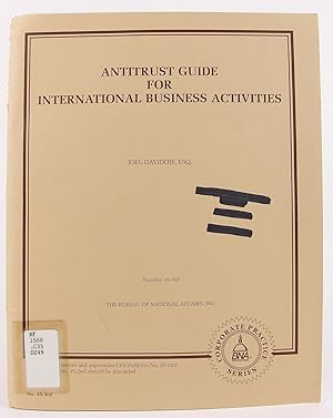 Immagine del venditore per Antitrust Guide for International Business Activities venduto da Flamingo Books