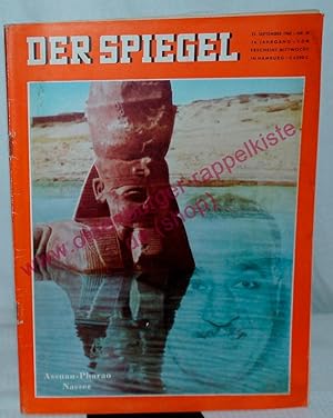 Der Spiegel - Nr.39/60 * ASSUAN-PHARAO NASSER * - Augstein, Rudolf (Hrsg)