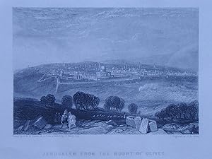 Immagine del venditore per Jerusalem from the Mount of Olives. venduto da N. G. Lawrie Books