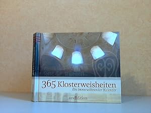Seller image for 365 Klosterweisheiten - Ein immerwhrender Einschreibekalender mit Fotografien von Johannes Potzler for sale by Andrea Ardelt