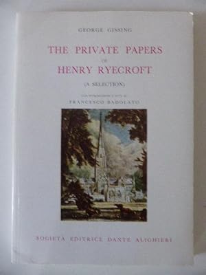 Bild des Verkufers fr The Private Papers of Henry Ryecroft: a Selection zum Verkauf von Idle Booksellers PBFA