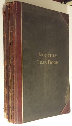 MONTHLY TIME AND PAYROLL LEDGERS (1907 - 1927) FOR BROWNELL & COMPANY'S LOWER MILL IN EAST HADDAM...