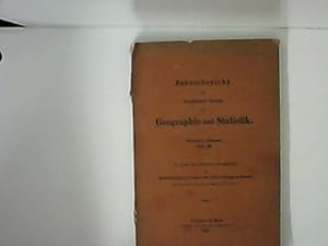 Bild des Verkufers fr Jahresbericht des Frankfurter Vereins fr Geographie und Statistik. Sechzigster Jahrg. 1895-96. zum Verkauf von Zellibooks. Zentrallager Delbrck