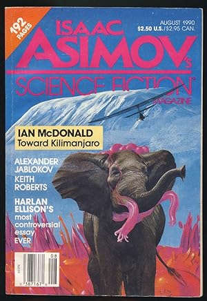Bild des Verkufers fr The Coon Rolled Down and Ruptured His Larinks, A Squeezed Novel by Mr. Skunk in Isaac Asimov's Science Fiction Magazine August 1990 zum Verkauf von Parigi Books, Vintage and Rare