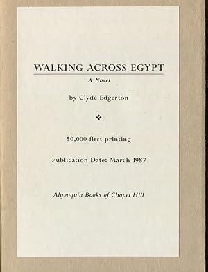 Seller image for 'Walking Across Egypt' ; for sale by Peter Keisogloff Rare Books, Inc.