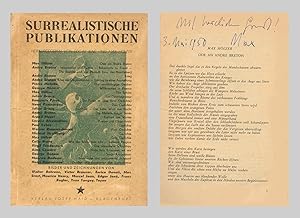 Seller image for Surrealistische Publikationen (Heft 1). for sale by Antiquariat Les-art