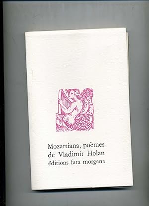 Image du vendeur pour MOZARTIANA pomes. Illustrations de Isabelle Melchior. mis en vente par Librairie CLERC