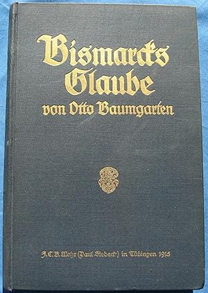 Imagen del vendedor de Bismarck's Glaube a la venta por JBK Books