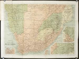 Bacon's Large-Print Up-to-Date Map of Transvall, Cape Colony, &c. Map title: Bacon's Large-Print ...