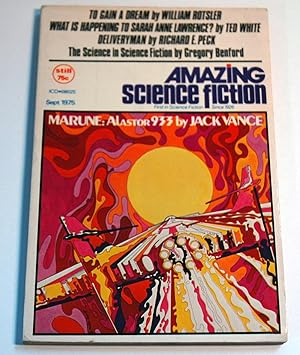 Imagen del vendedor de AMAZING Science Fiction: September, Sept. 1975 a la venta por Preferred Books