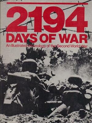 Seller image for 2194 DAYS OF WAR for sale by Black Stump Books And Collectables