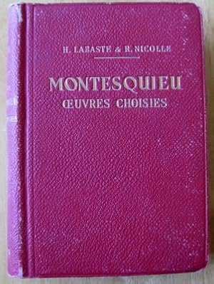 Montesquieu : Oeuvres Choisies