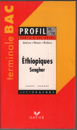 Image du vendeur pour Profil d'une oeuvre : Ethiopiques Senghor mis en vente par librairie philippe arnaiz