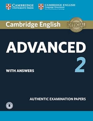 Bild des Verkufers fr Cambridge English Advanced 2 for updated exam. Student's Book with downloadable audio zum Verkauf von AHA-BUCH GmbH