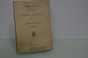 Imagen del vendedor de RETRATOS DE MUJERES ESPAOLAS DEL SIGLO XIX JUNTA DE ICONOGRAFIA NACIONAL EZQUERRA DEL BAYO JOAQUIN PEREZ BUENO LUIS 1924 a la venta por LIBRERIA ANTICUARIA SANZ