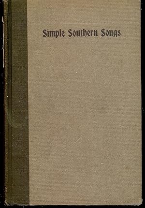 Seller image for SIMPLE SOUTHERN SONGS for sale by Antic Hay Books