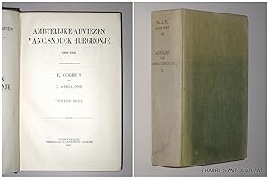 Bild des Verkufers fr Ambtelijke adviezen van C. Snouck Hurgronje, 1889-1936: 2e deel. Uitgegeven door E. Gobe & C. Adriaanse. zum Verkauf von Charbo's Antiquariaat