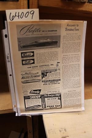 Image du vendeur pour Gar Wood Ad, 22" 6" De Luxe Sedan mis en vente par Princeton Antiques Bookshop