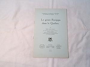 Seller image for Le Genre Rorippa dans le Qubec. for sale by Doucet, Libraire/Bookseller