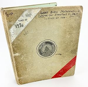 Early Sketches in his 1936 Stanford Binder