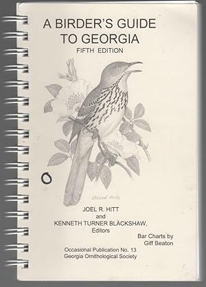 Imagen del vendedor de A Birder's Guide to Georgia a la venta por Cleveland Book Company, ABAA