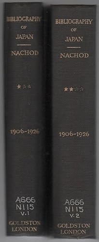 Bibliography of the Japanese Empire 1906-1926