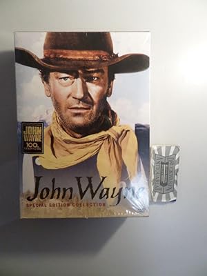 Image du vendeur pour John Wayne Special Edition Collection [5 DVDs im Schuber]. Die Cowboys, Der schwarze Falke, Rio Bravo. mis en vente par Druckwaren Antiquariat