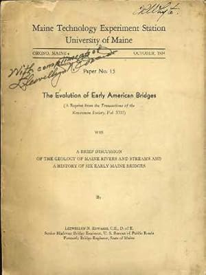 The Evolution of Early American Bridges (Paper No. 15)