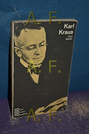 Seller image for Karl Kraus / in Selbstzeugnissen und Bilddokumenten dargestellt (Rowohlts Monographien 111) for sale by Antiquarische Fundgrube e.U.