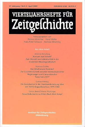 Vierteljahreshefte für Zeitgeschichte. 57. Jahrgang, 2. Heft, April 2009.