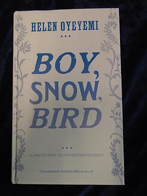 Bild des Verkufers fr BOY, SNOW, BIRD - zum Verkauf von Happyfish Books
