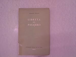 Imagen del vendedor de Libreta de pasajero. a la venta por Antiquariat Bookfarm