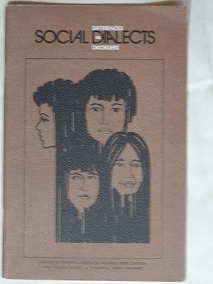 Seller image for SOCIAL DIALECTS Differences vs Disorders for sale by Douglas Books