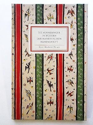 Seller image for Die Minnesinger in Bildern der Manessischen Handschrift. Insel-Bücherei Nr. 450 for sale by Rudi Euchler Buchhandlung & Antiquariat