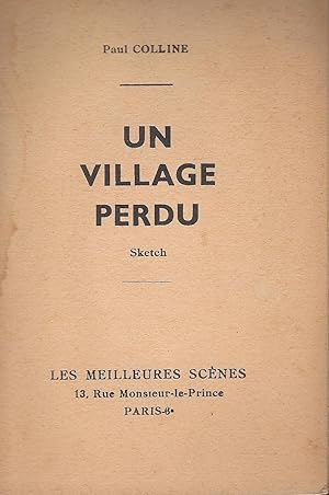 Imagen del vendedor de Un village perdu Sketch a la venta por Bouquinerie L'Ivre Livre