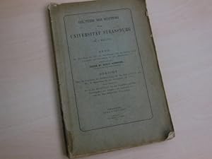 Bild des Verkufers fr Rede ber Strassburg zur Zeit der Zunftkmpfe und die Reform seiner Verfassung und Verwaltung im XV. Jahrhundert. zum Verkauf von Antiquariat Hamecher