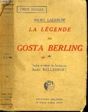 Immagine del venditore per LA LEGENDE DE GOSTA BERLING venduto da Le-Livre