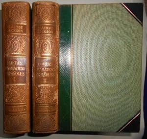 Bild des Verkufers fr Poetas Dramticos Espaoles. Guilln de Castro. Mira de Amescua. Vlez de Guevara. Rojas Zorrilla. Estudio preliminar por Gerardo Diego. (2 vols) zum Verkauf von Carmichael Alonso Libros