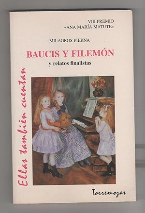 Imagen del vendedor de Baucis y Filemn (Pequea mitologa cotidiana). Y relatos finalistas. a la venta por Librera El Crabo